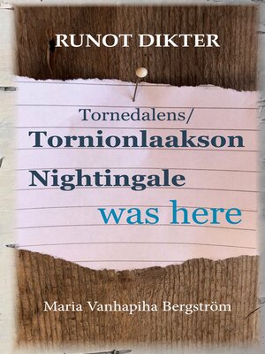 cover image of Tornionlaakson Nightingale was here